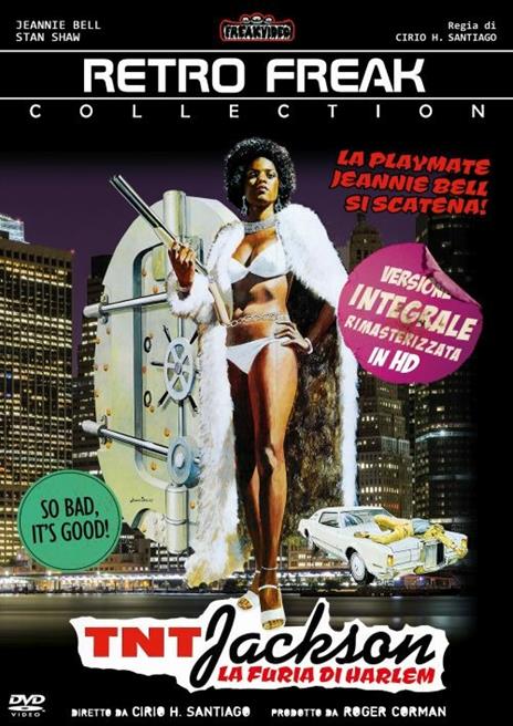 T.N.T. Jackson. La furia di Harlem (DVD) di Cirio H. Santiago - DVD