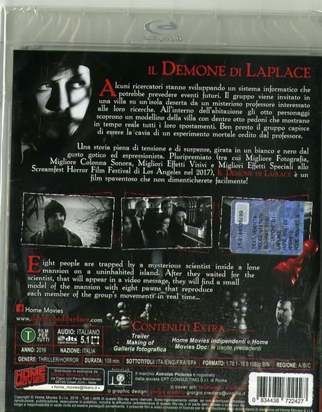 Il demone di Laplace (Blu-ray) di Giordano Giulivi - Blu-ray - 2
