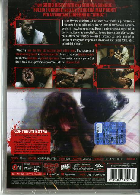 Atroz (DVD) di Lex Ortega - DVD - 2