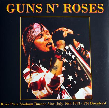 River Plate Stadium Buenos Aires July 16Th 1993 - FM Broadcast - Vinile LP di Guns N' Roses