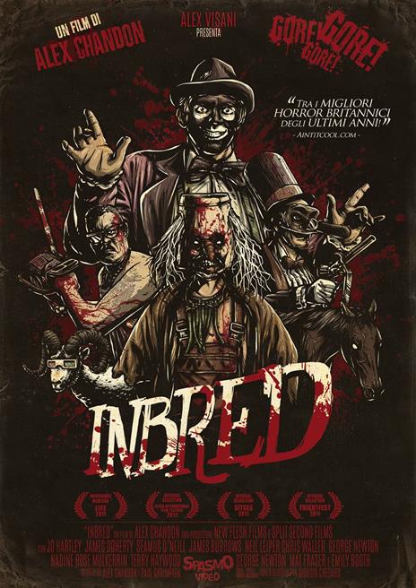 Inbred (DVD) di Alex Chandon - DVD