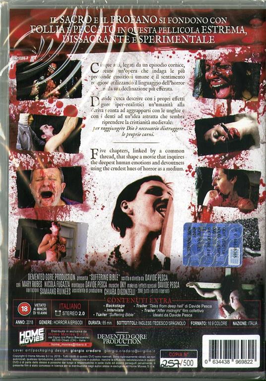 Suffering Bible (DVD) di Davide Pesca - DVD - 2