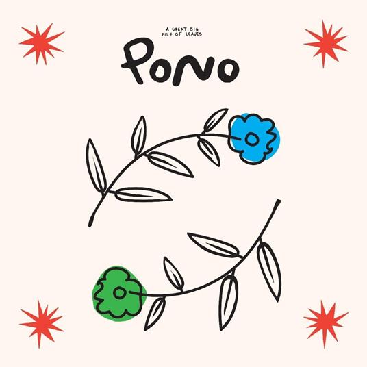 Pono (Blue & White Smoke Vinyl) - Vinile LP di A Great Big Pile of Leaves