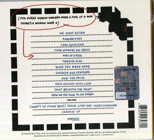 The Abominable Showman - CD Audio di Nick Lowe - 2