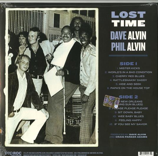 Lost Time - Vinile LP di Dave Alvin,Phil Alvin - 2