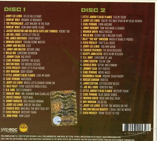 The Man Who Invented Rock'n'Roll - CD Audio di Sam Phillips - 2