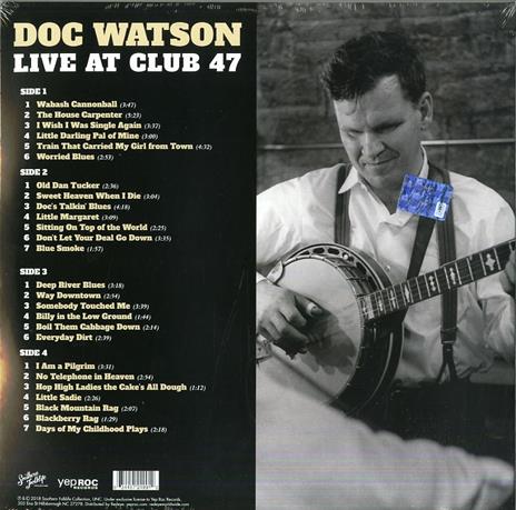 Live at Club 47 - Vinile LP di Doc Watson - 2