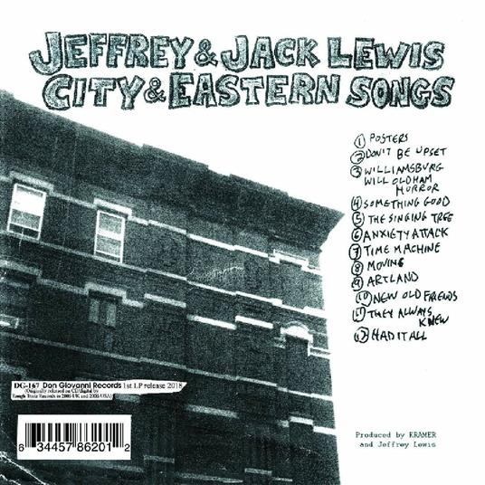 City and Eastern Songs - Vinile LP di Jeffrey Lewis,Jack Lewis