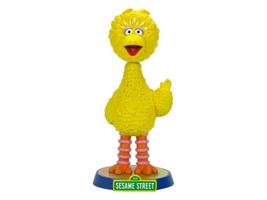 Sesame Street Head Knocker Bobble-Head Big Bird 23 Cm NECA