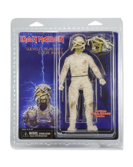 Neca Iron Maiden Eddie Mummy World Slavery Tour Retro Action Doll Vintage Figure - 4