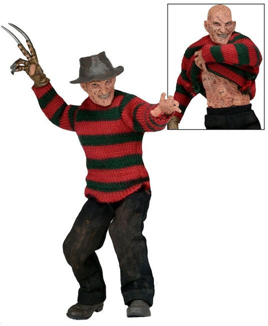 Action Figure Neca a Nightmare On Elm Street 3 Retro Figura di Azione Freddy Krueger 20 Cm - 3