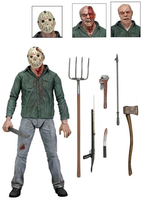 Action Figure Neca Friday The 13Th Scale Ultimate Part 3 Jason 7 By Neca - 3