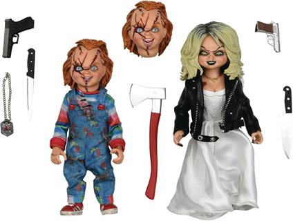 Bride of Chucky Clothed Action Figure 2-Pack Chucky & Tiffany 14 cm