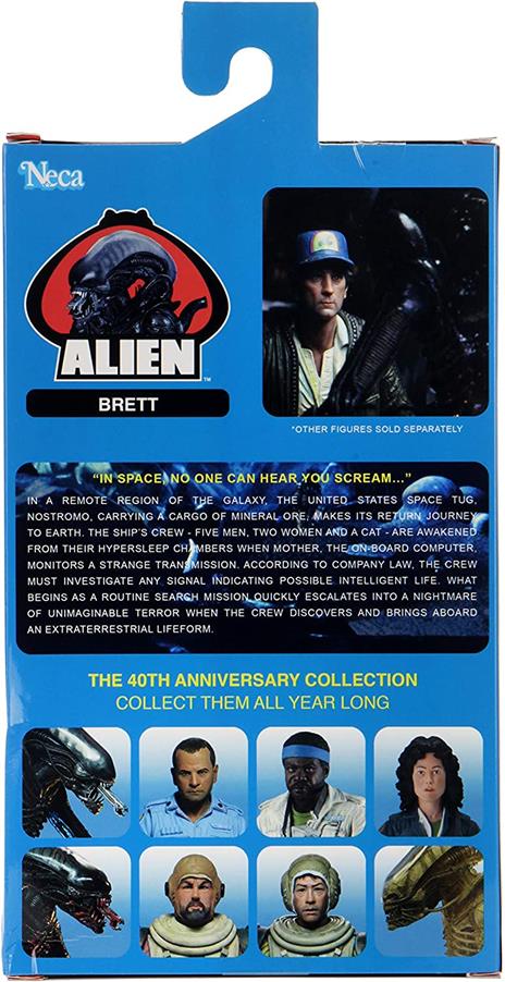 51698/3 ALIEN 40TH ANNIVERSARY BRETT ACTION FIGURE - 5