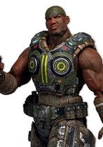 Gears Of War 3 Serie 2 Augustus Cole Action Figure New in Blister!!