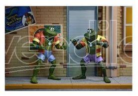 Tmnt Cartoon Napoleon & Attila Frog 2pk Action Figura Neca