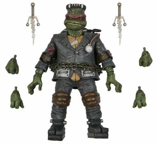 Universal Monsters x TMNT Action Figure Ultimate Raphael as Frankenstein's Monster 18 cm