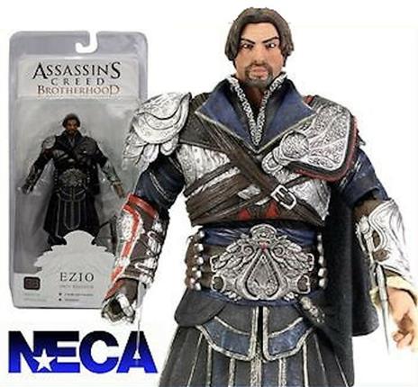 Assassin's Creed Brotherhood Ezio Auditore Onyx Unhooded Action Figure - 3