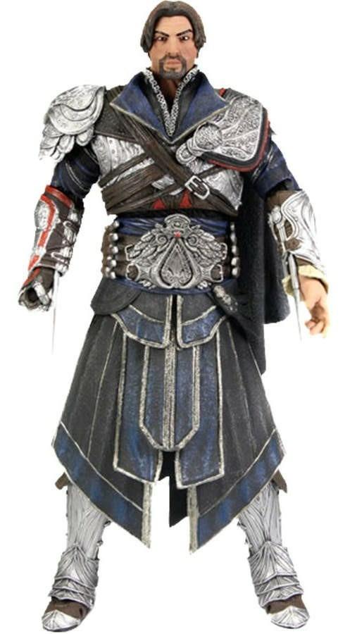 Assassin's Creed Brotherhood Ezio Auditore Onyx Unhooded Action Figure - 4
