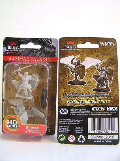 D&D. Nolzur's Marvelous Miniatures. Aasimar Male Paladin
