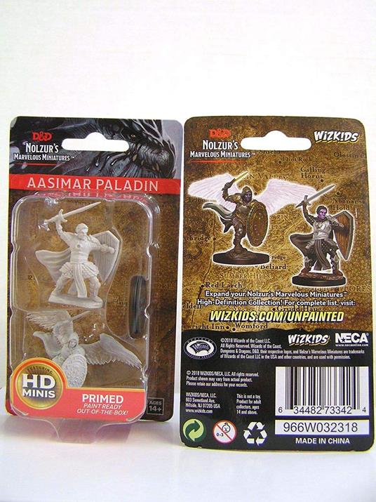 D&D. Nolzur's Marvelous Miniatures. Aasimar Male Paladin