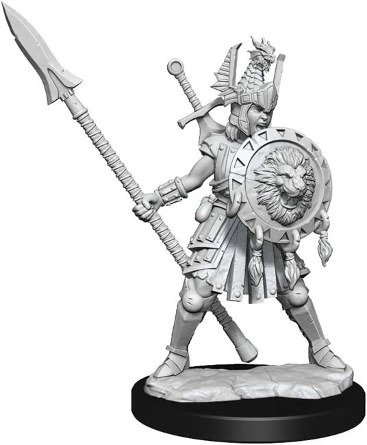 Dungeons & Dragons Frameworks Miniature Model Kit Human Fighter Female - 2