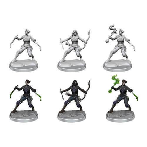 Dungeons & Dragons Frameworks Miniature Model Kit Human Rogue Female