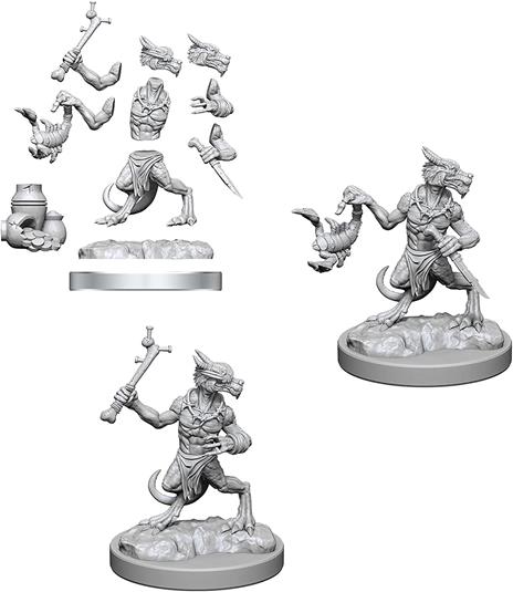Dungeons & Dragons Frameworks Miniature Model Kit 7-Pack Kobolds - 5