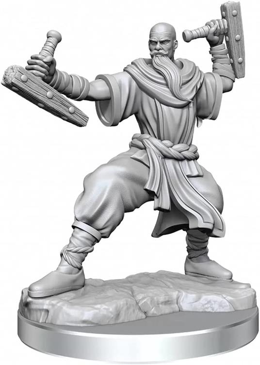 Dungeons & Dragons Frameworks Miniature Model Kit Human Monk Male - 2