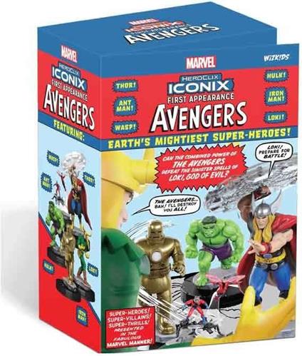 Marvel Heroclix Iconix: First Appearance Avengers Wizbambino