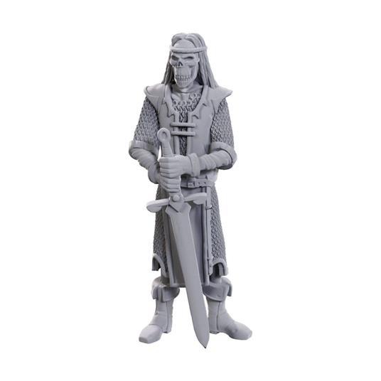 Wizkids - D&D Nolzur''s Marvelous Miniatures Unpainted Miniatures 2-Pack 50th Anniversary Skeleton Knights - 2