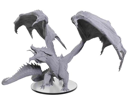 Wizkids -D&D Nolzur''s Marvelous Miniatures Unpainted Miniature Adult Red Dragon Tyrant 18 cm