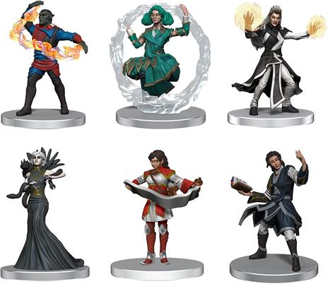 D&D Icons of the Realms pre-painted Miniatures Strixhaven Set 2