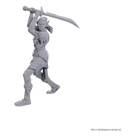 Wizkids - D&D Nolzur''s Marvelous Miniatures - Unpainted Miniature Lae''zel & Shadowheart - 2