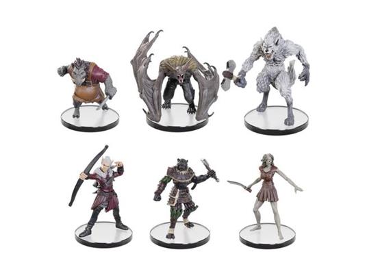 Pathfinder Battles Pre-painted Miniatures 6-pack Forest Stalkers Boxed Set Wizbambino