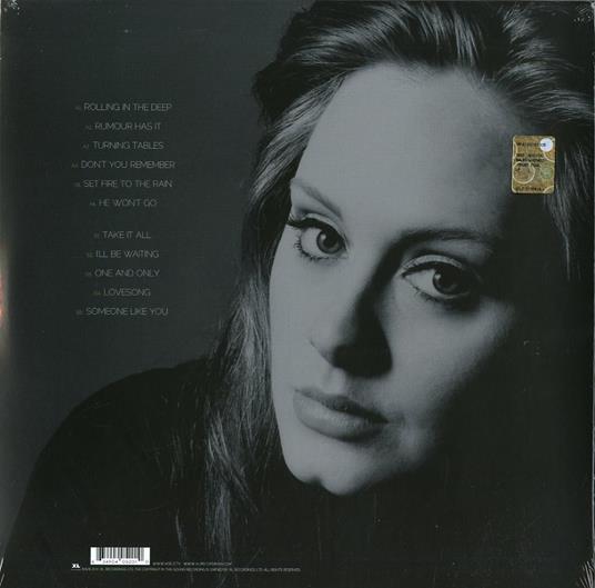 21 - Vinile LP di Adele - 2