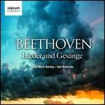 Lieder und Gesänge - CD Audio di Ludwig van Beethoven,John Mark Ainsley,Iain Burnside
