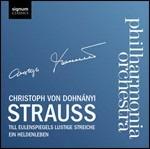 Till Eulenspiegels Lustige Streiche - Ein Heldenleben - CD Audio di Richard Strauss,Christoph von Dohnanyi,Philharmonia Orchestra
