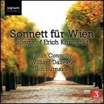 Sonetti & Lieder - CD Audio di Erich Wolfgang Korngold,Sarah Connolly,William Dazeley,Iain Burnside