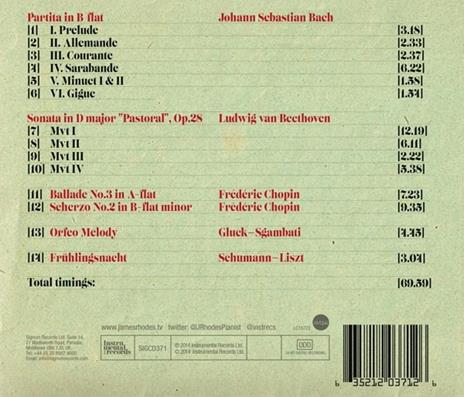 Five. Recital Album - CD Audio di James Rhodes - 2