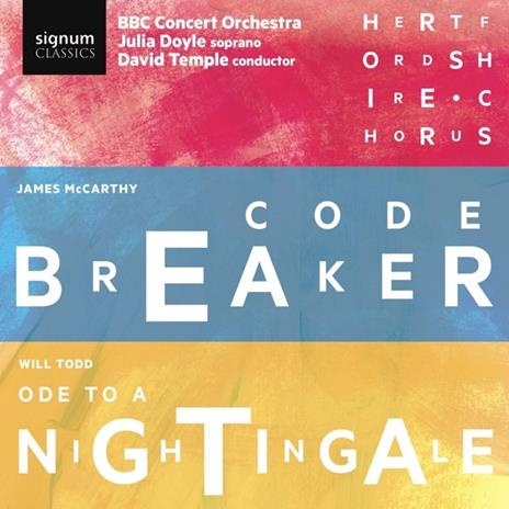 Codebreaker-Ode To A Nightingale - CD Audio di Mccarthy-Todd