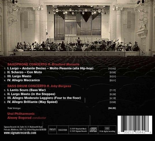 Saxophone Concerto - CD Audio di Gabriel Prokofiev - 2