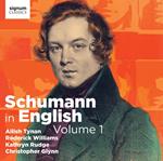 Schumann In English, Vol. 1
