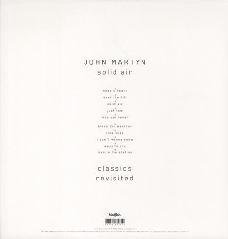 Solid Air. Classics Revisited - Vinile LP di John Martyn - 2