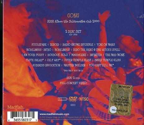 High Above the Subterranea Club 2000 - CD Audio di Gong - 2