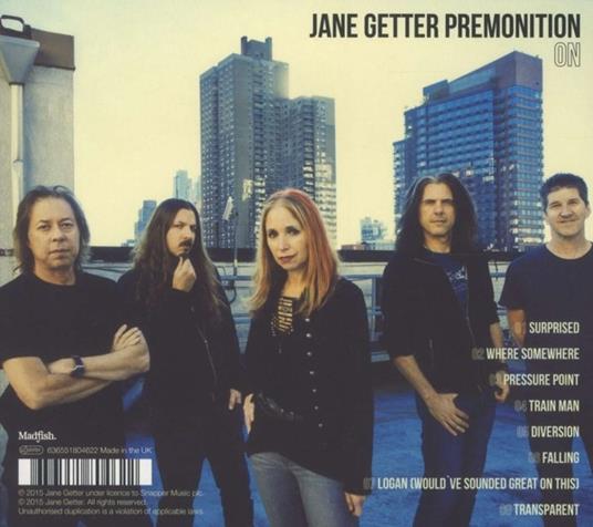 On (Digipack) - CD Audio di Jane Getter Premonition - 2
