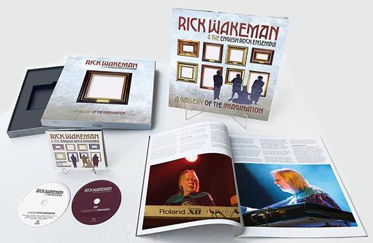 A Gallery Of The Imagination (2 LP + CD + DVD) - Vinile LP + CD Audio + DVD di Rick Wakeman