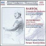 Concerto per orchestra / Quadri di un'esposizione (Pictures at an Exhibition) - CD Audio di Modest Mussorgsky,Bela Bartok,Serge Koussevitzky