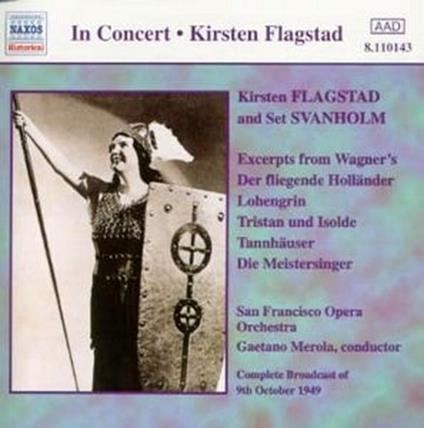 Estratti dalle opere - CD Audio di Richard Wagner,Kirsten Flagstad