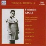 Gigli Edition vol.8 - CD Audio di Beniamino Gigli
